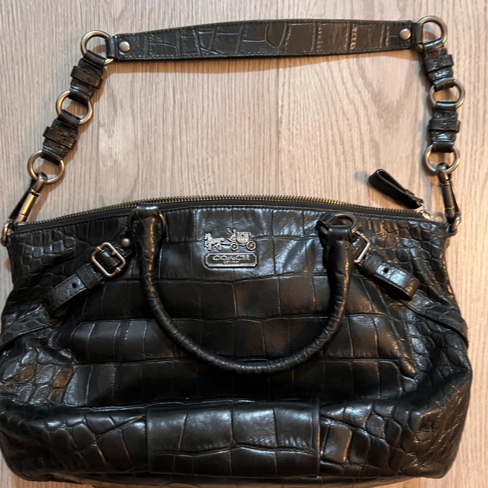 Coach exotic Madison sophia bag